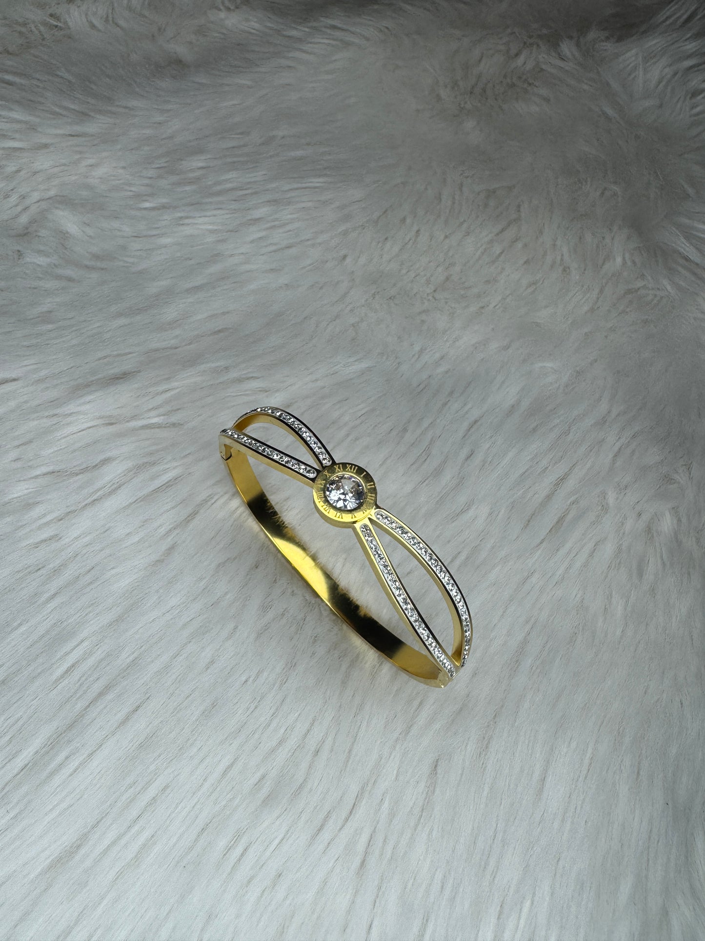 Amara Sparkle Gold/Silver Bracelet Bangle