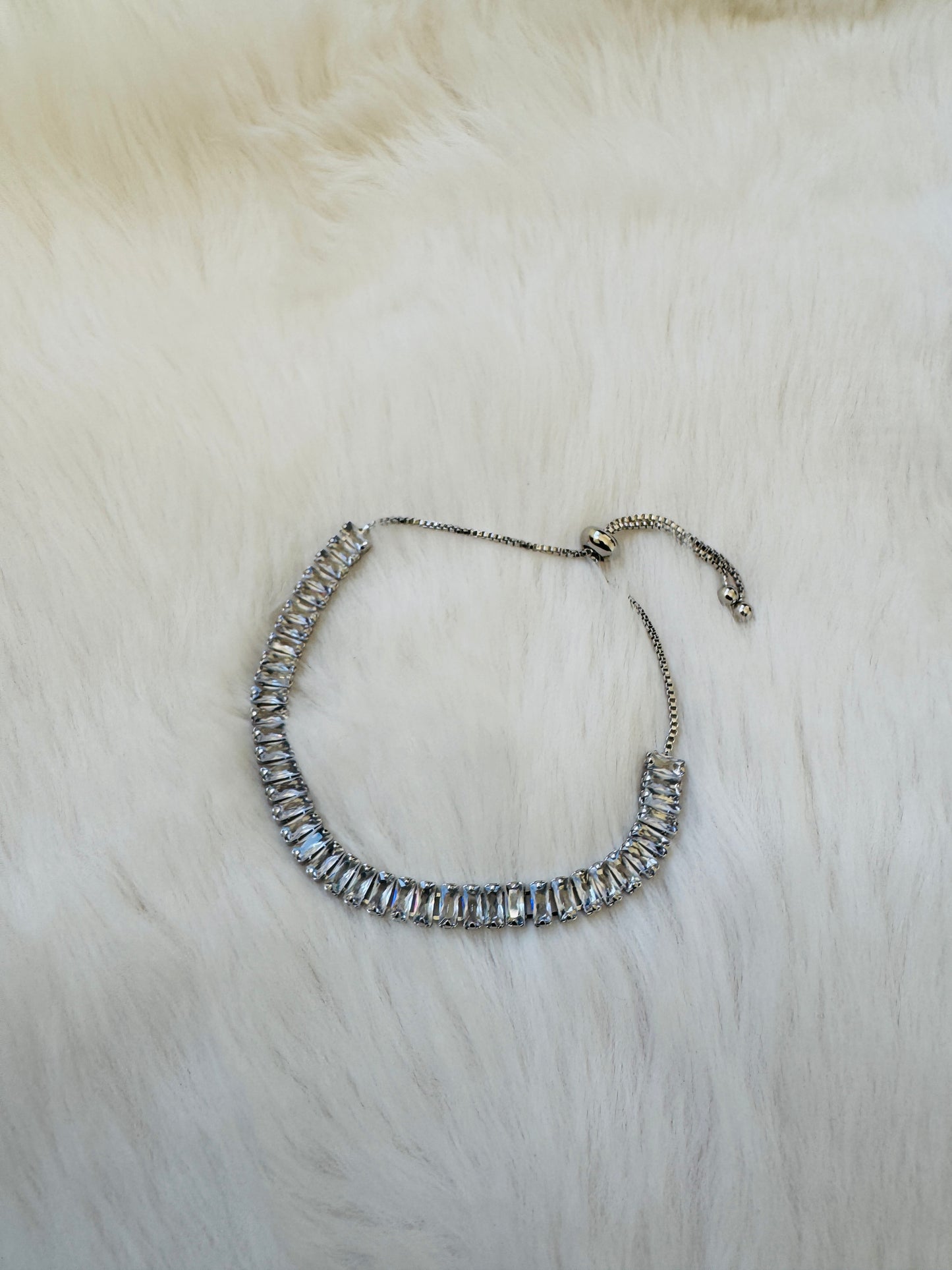Shimmer Silver Bracelet