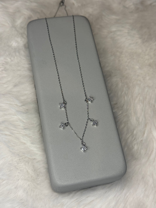 Delicate Five Stone Necklace