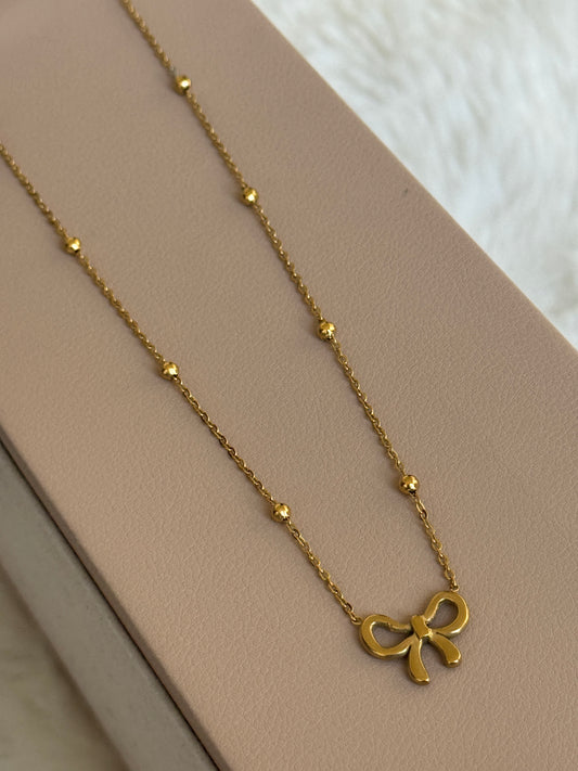 Cutie Bow Necklace