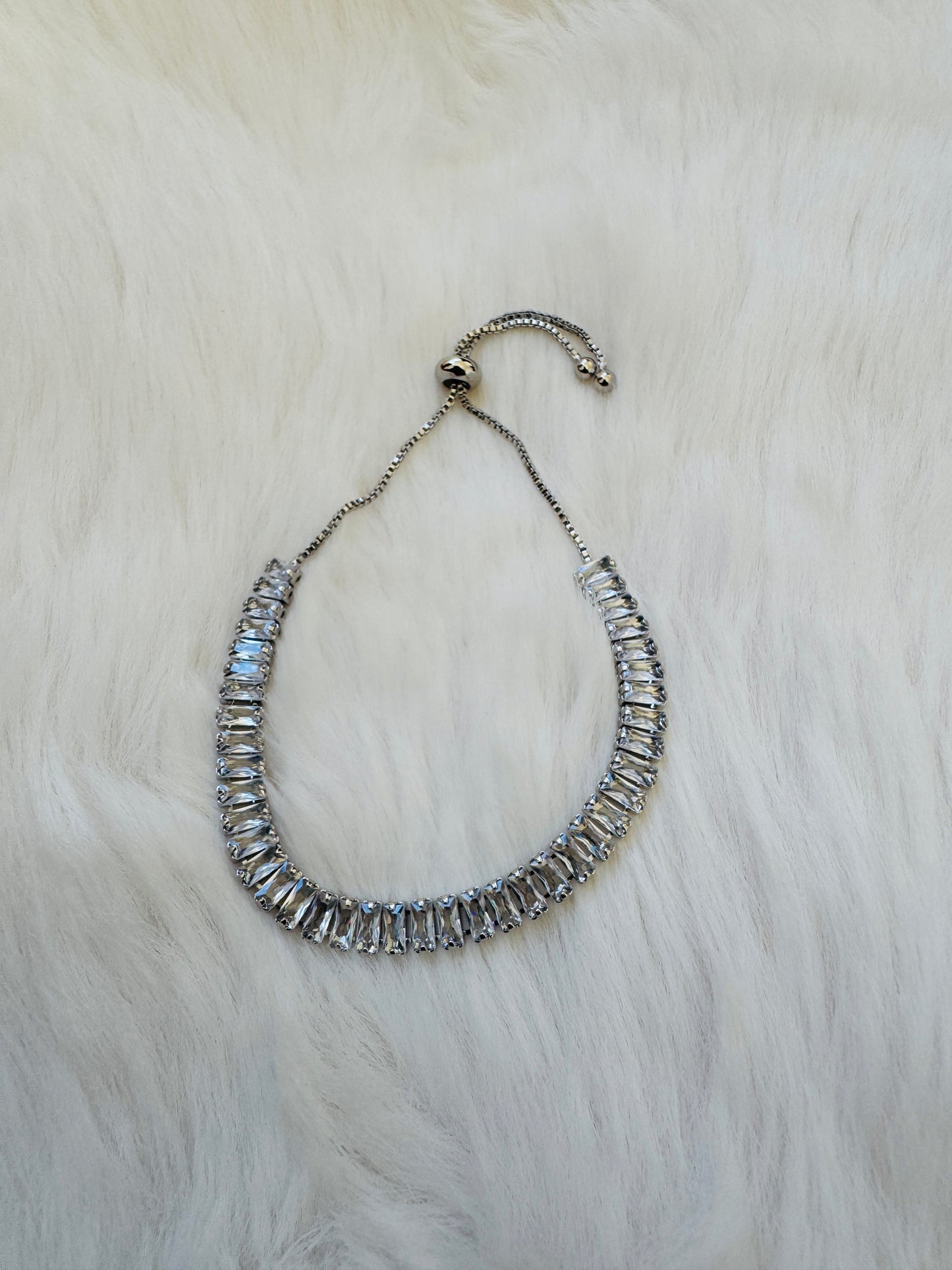 Shimmer Silver Bracelet
