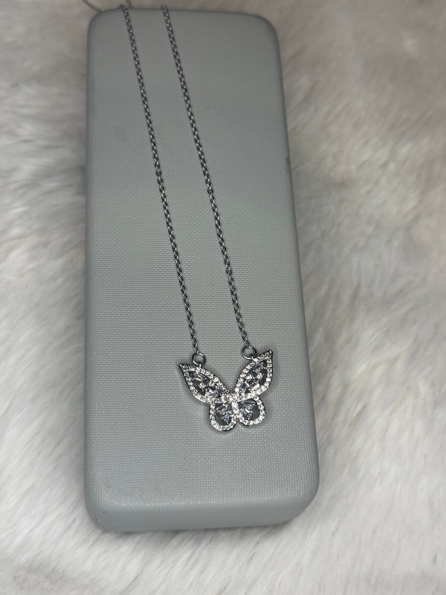 Butterfly Pendant Necklace