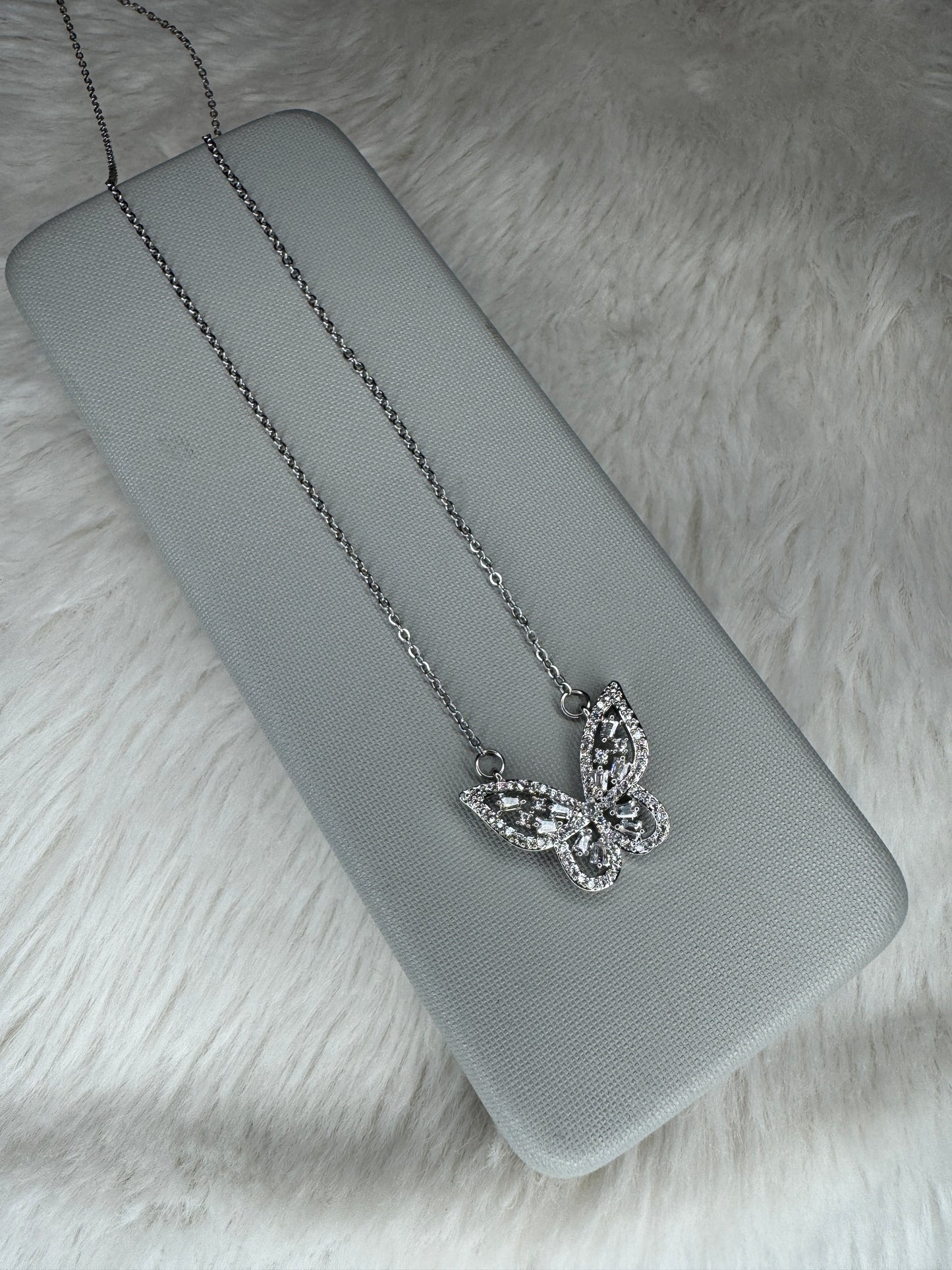 Butterfly Pendant Necklace