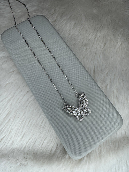 Butterfly Pendant Necklace