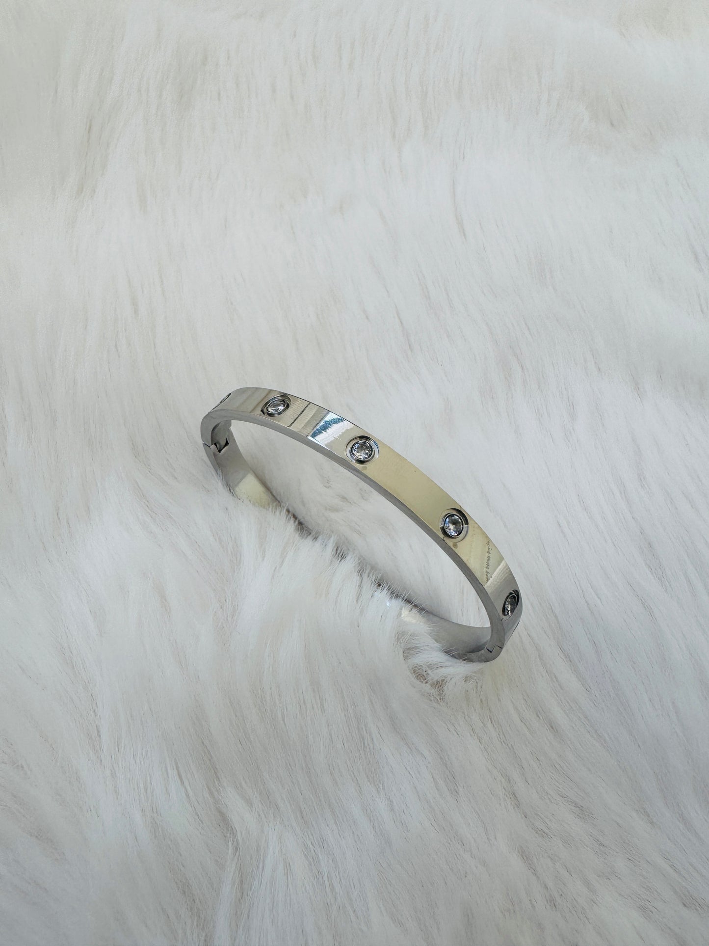 Auric Oro Golden/ Silver Bracelet Bangle