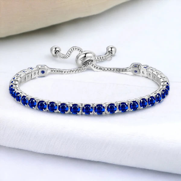 Blue Crystal Bracelet