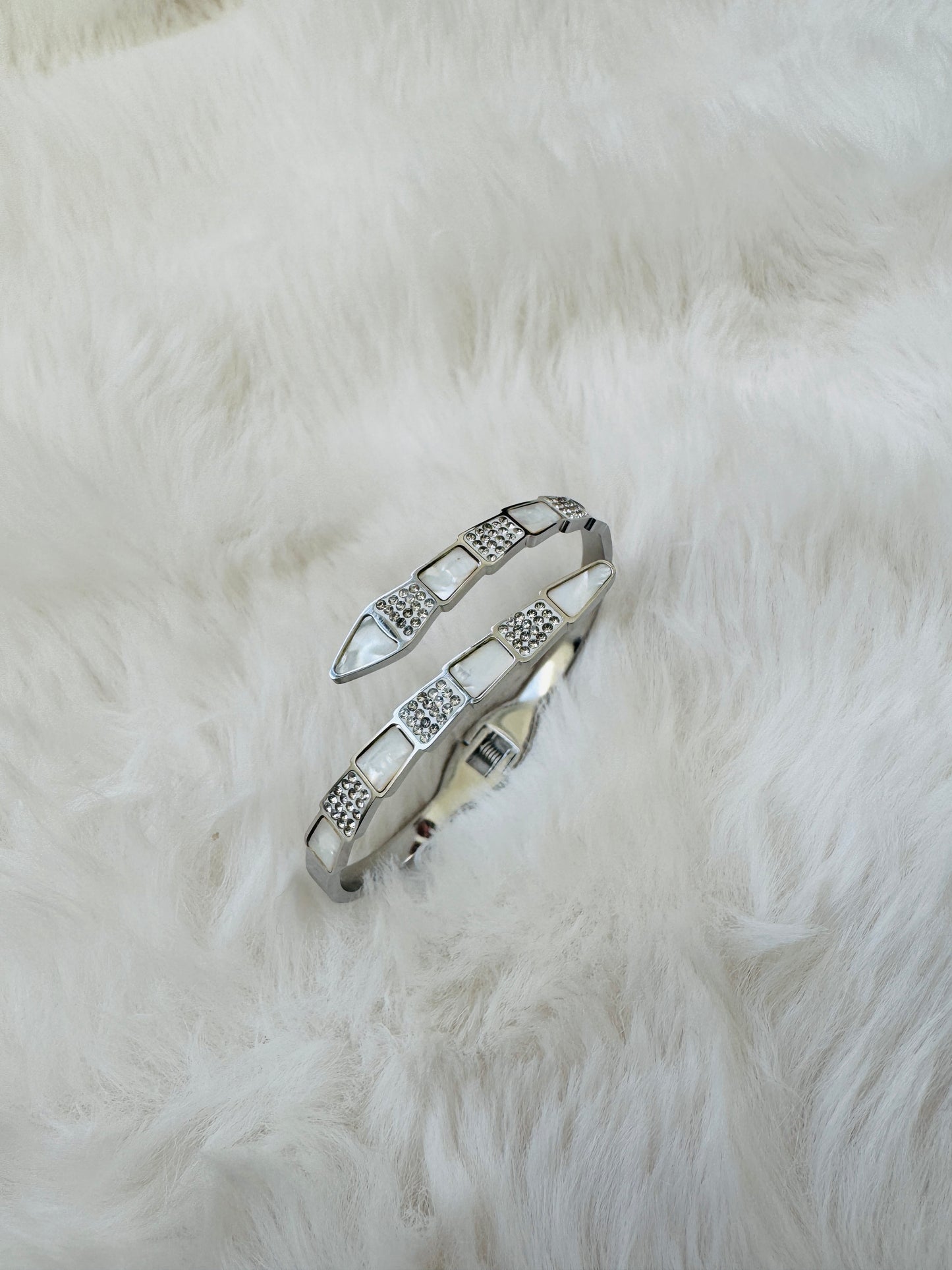 Celeste Silver/Gold Bracelet Bangle